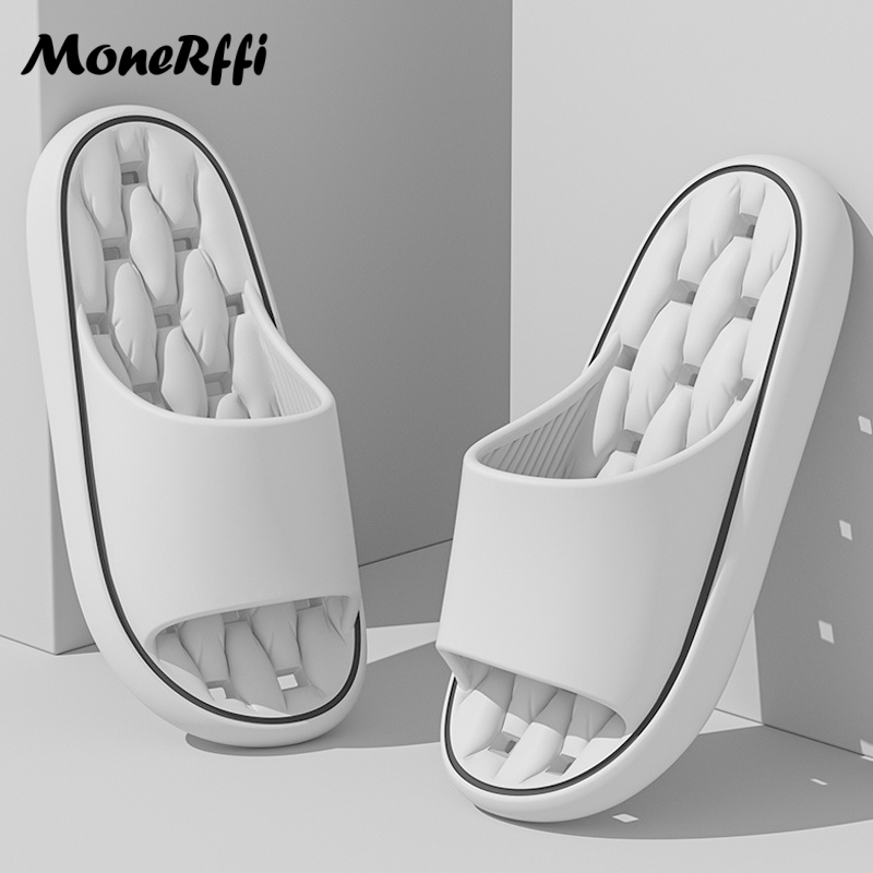 Cloud Slippers For Men Flip Flops Beach Sandals Bathroom Non-Slip Slides Men Women Slippers Indoor House Shoes Man Male Slipper