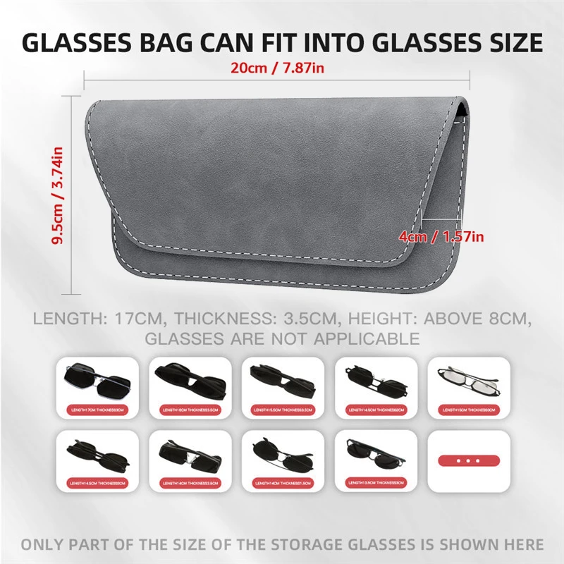Case Organizer Glasses Car Storage Car Eyeglass Case Glasses Box For Car Ddmysmile Sun Visor Organizer Sunglasses For Glasses ddmysmile Case Smile