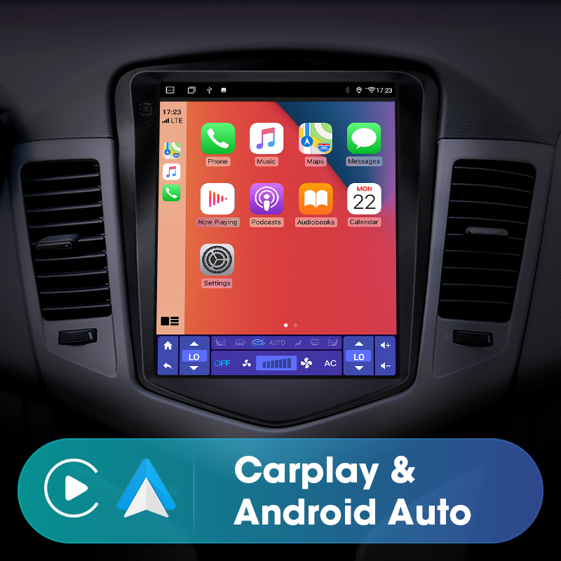 Vtopek 9.7" Android 12 Car Radio for Chevrolet Cruze J300 2008-2012 Multimedia Player GPS 2din Carplay Auto Stereo DVD Head Unit