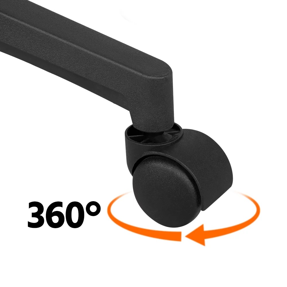 T Adjustable Mid Back Mesh Swivel Office Chair With Armrests Black Chairs Ergonomic Furniture