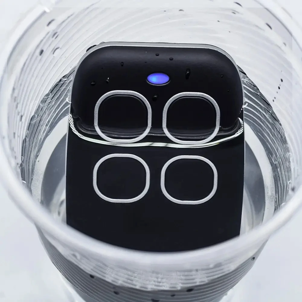 Control Remote Garage Door Duplicator Key 286Mhz-868Mhz Multi-Frequency Code Grabber ddmysmile Clone Gate Keyfob Command Hand Transmitter Smile