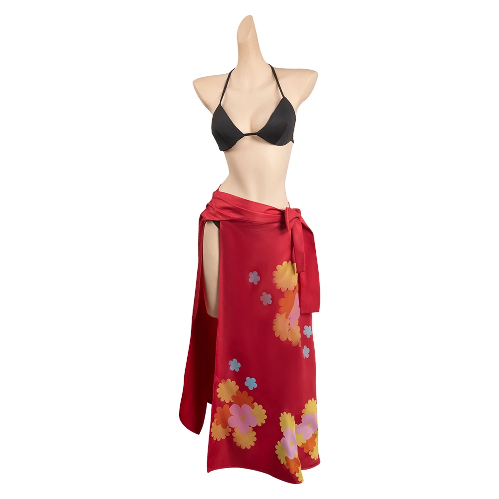 Sexy Kawaii Cosplay Nami Swimsuit Summer Women Costume Anime One Piece Roleplay Fantasia Outfits Swimwear Bikinis Bathing Suit smile