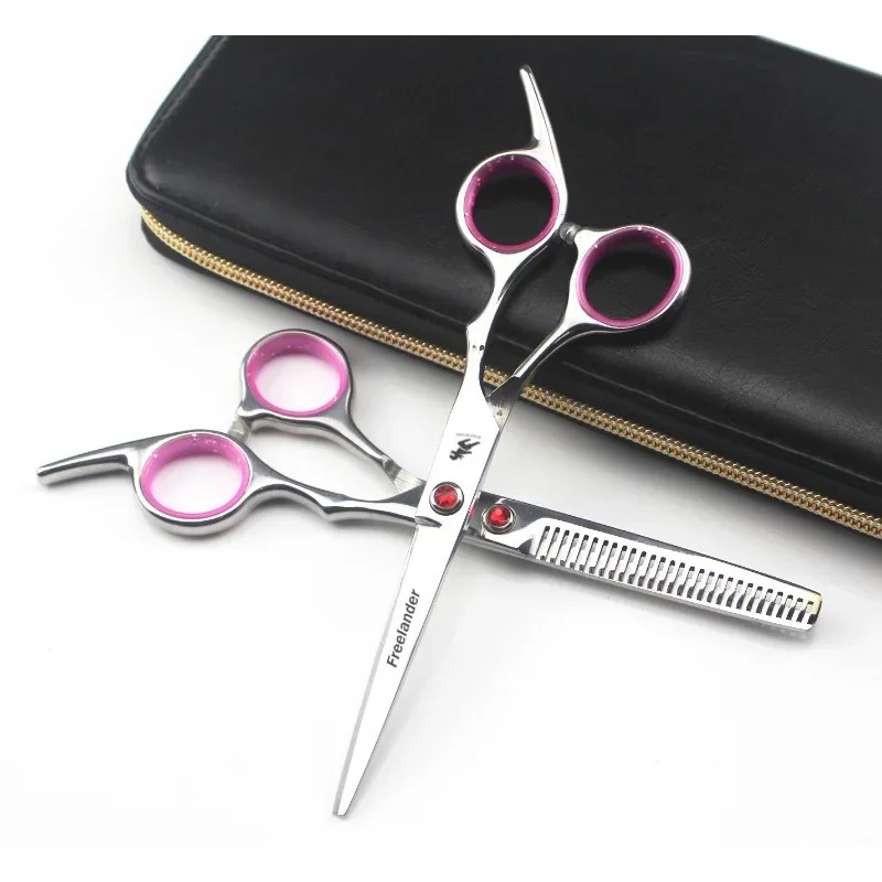 2024 Professional 6.0 Inch Hairdressing Scissors Hairdressing Scissors Thin Shear Flat Shears Hairdressing Salon Hairstylist for S2563