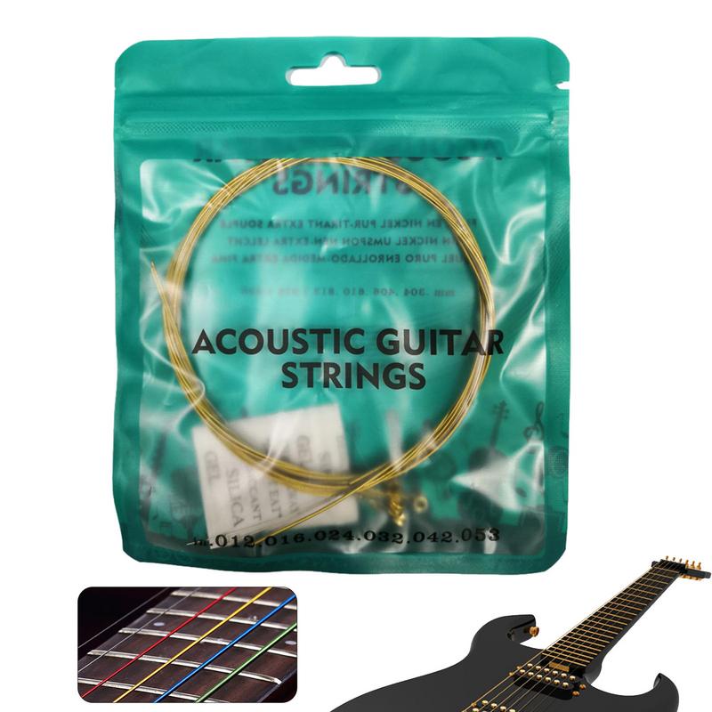 ddmysmile Strings Tonal Guitar Full Spectrum Guitar Strings String Joy Electric Guitar Strings Acoustic Guitar Strings Steel String For Smile