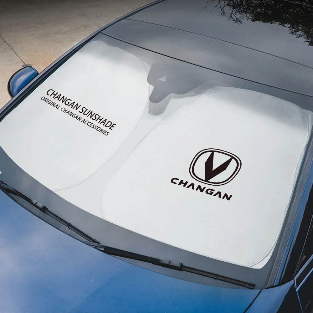 Car ddmysmile Windshield Sunshade Flodable Auto Accessories For Changan Cs95 Cs35 2020 Cx70 Cs55 Cs75 Plus 2017 Filter Bunper Cs15 Eado Smile