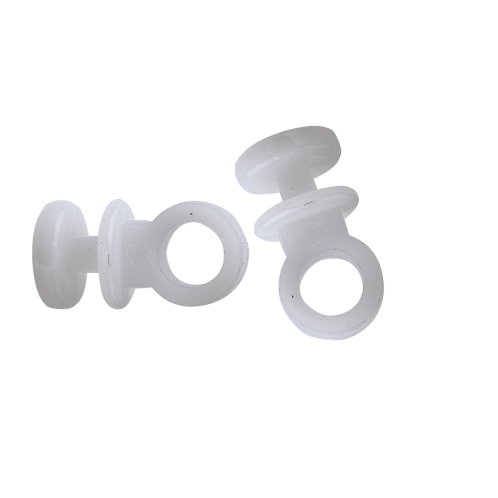 50pcs Plastic Curtain TrackHooks Runner Fit For Camper Van Motorhome Caravan Boat White Interior Auto Accessories