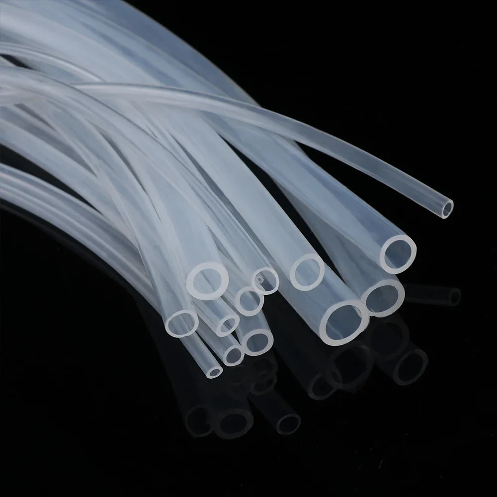 1M/5M 10M food grade transparent silicone rubber hose 4 5 6 7 8 9 10 11 12 14 16mm outer diameter flexible silicone rubber hose 241113