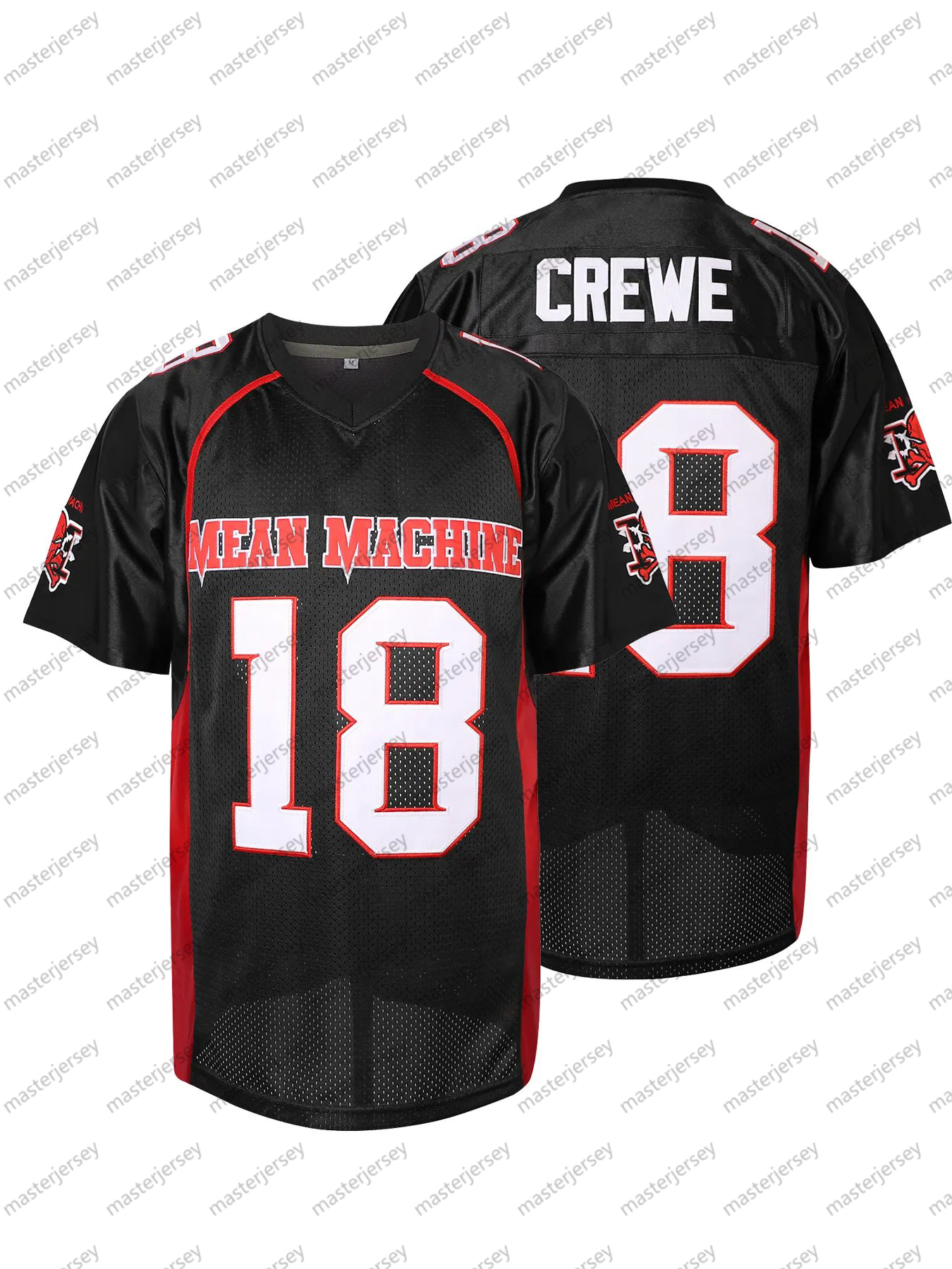 X BATTLE Men's Comfy V-Neck Football Jerseys Mesh Embroidery For Training And Competition Breathable Moisture-Wicking Short Sleeve Top for Active