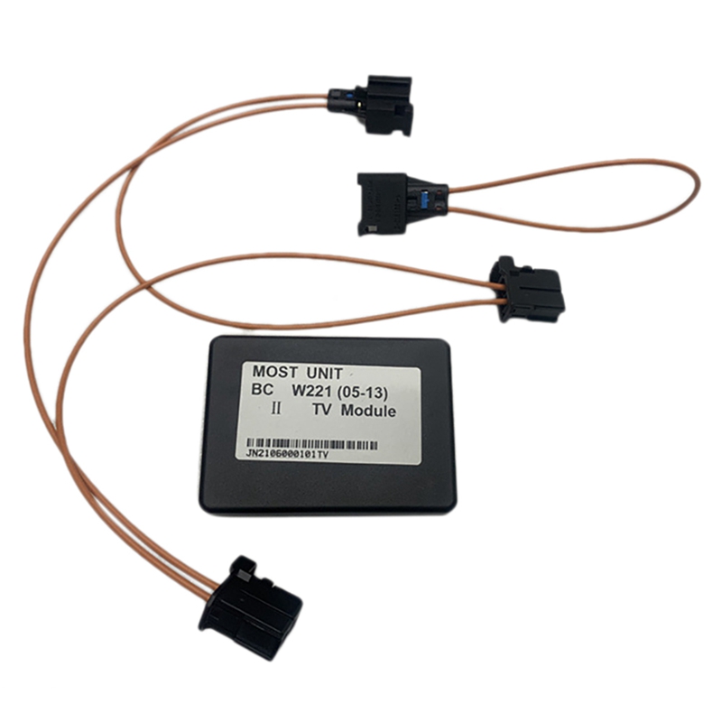 W211 For Mercedes Benz 2005-2013 Fiber Recorder Car Aux Optical Fiber Decoder Most Box ddmysmile For Car Smile