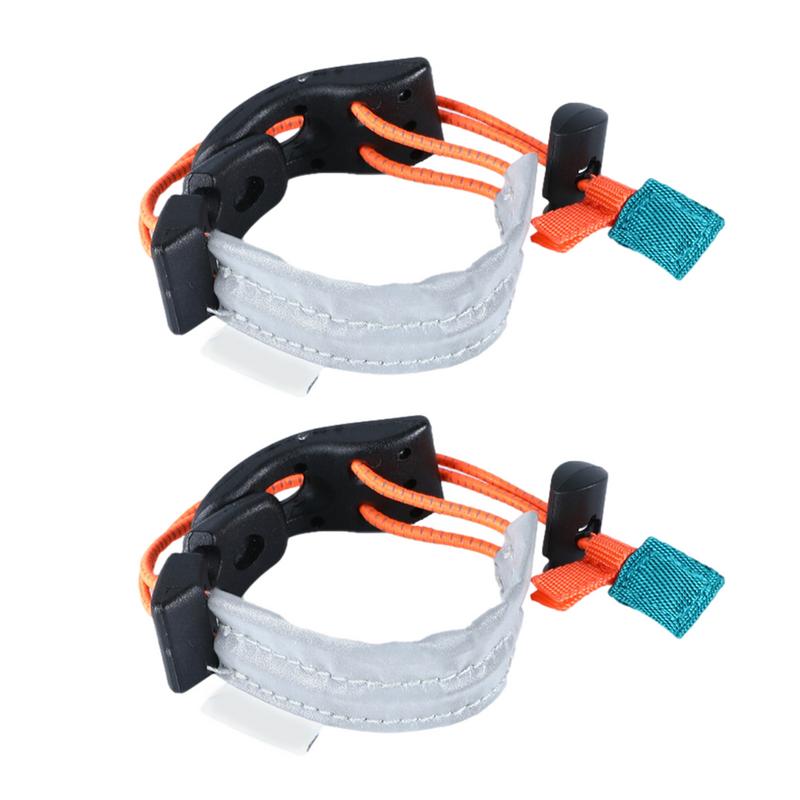 Bike Pants Cuff Strap 2pcs Pant Protector Leg Shield Reflective Safety Belt Cycling Accessories Sports Gear For Mountain Bike