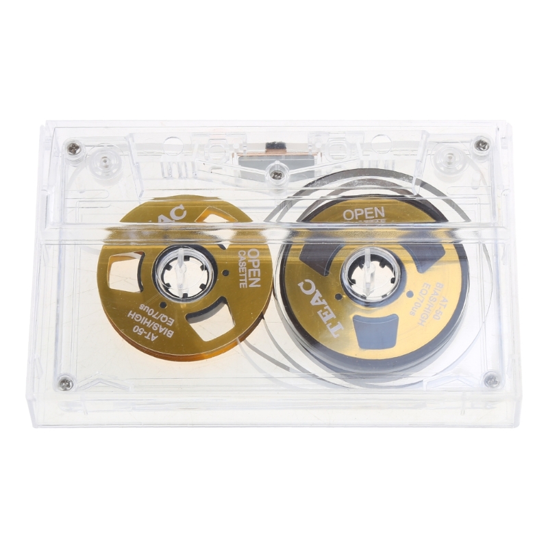 Sided Double Metal Cassette Tape Blank Recording Tape Player 2025 Empty Tapes for 50 Minutes of Clear Music Sound Recording