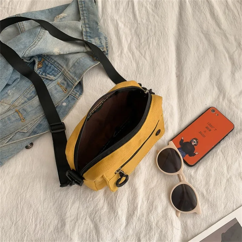 Bags for Women 2024 Women Pure Color Casual Tote Outdoor Bag Canvas Handbag Zipper Shoulder Bag Luxury Bag Bolsas Femininas