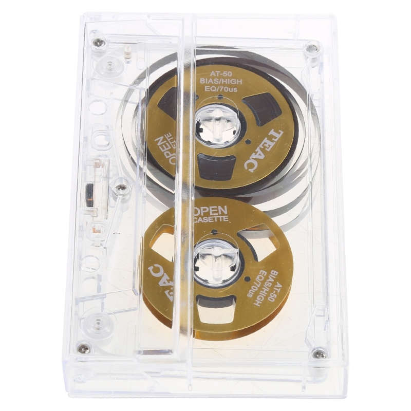 Sided Double Metal Cassette Tape Blank Recording Tape Player 2025 Empty Tapes for 50 Minutes of Clear Music Sound Recording
