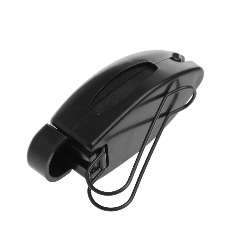 For Sun Visor Auto Glasses Box ddmysmile Sunglasses Clip Card Ticket Holder Fastener Pen F Smile