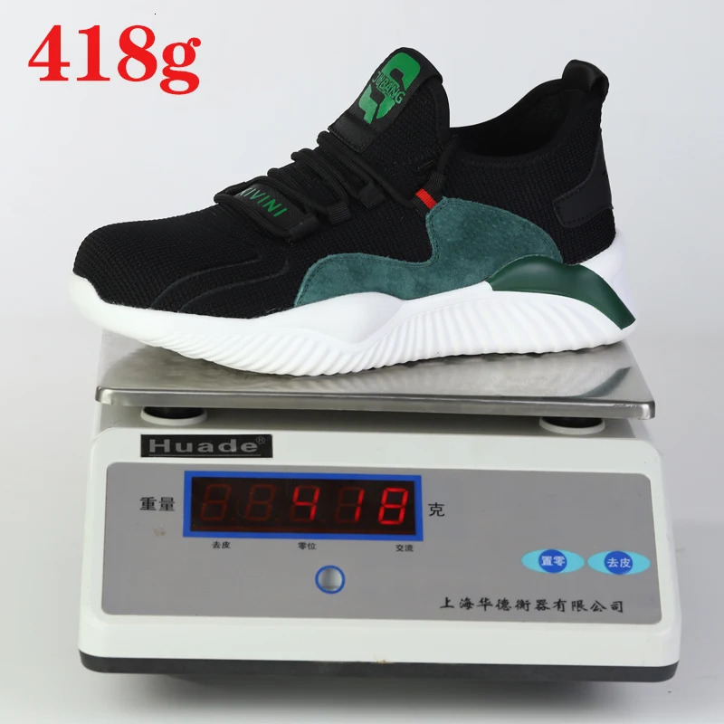 Drop Men Women Work Shoes Steel Toe Cap Safety Boots European Standard Anti-smash Anti-puncture Sport Shoes Safety Shoes 241112