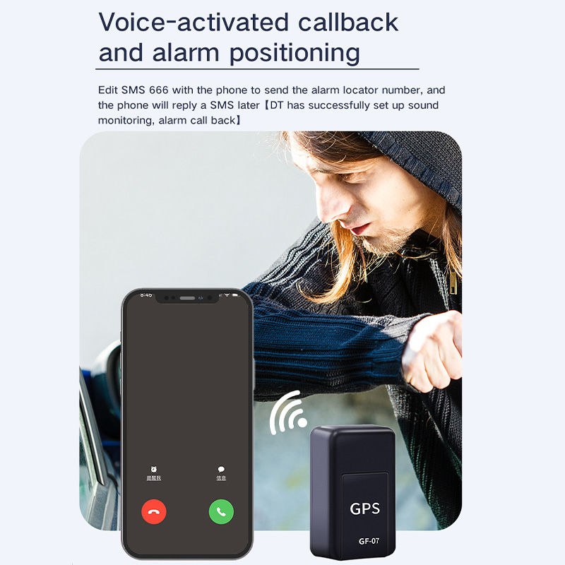 GPS Locator Small and Strong Magnetic Car Child Anti Theft Loss Booking Vehicle Tracking Instrument Car Tracking God GF07