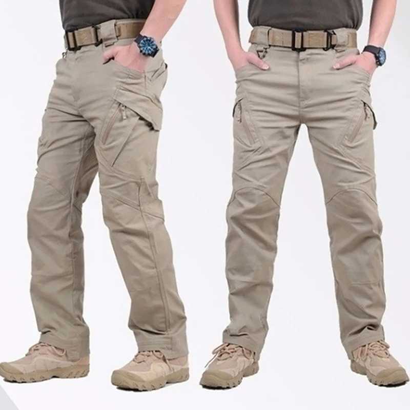 IX9 Tactical Classic Combat Trousers SWAT Army Cargo Pants for Men Military Style Casual Pants Z260315