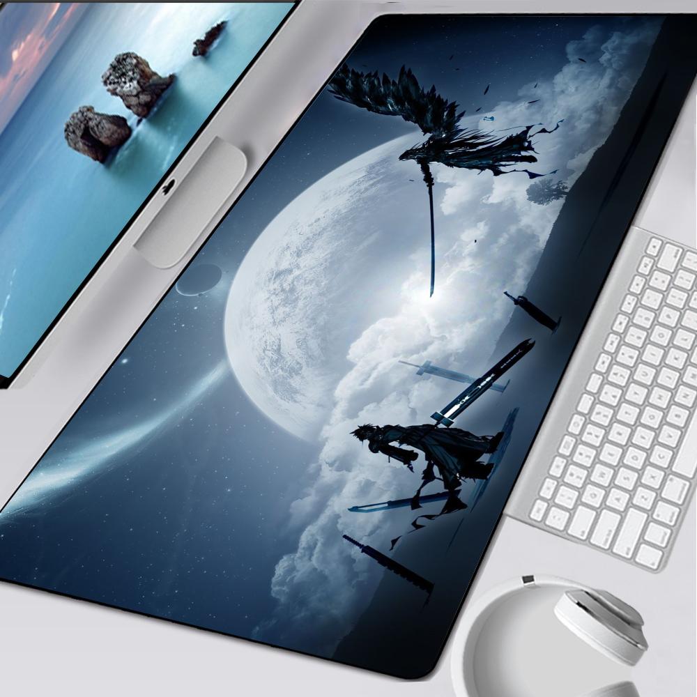 Final Fantasy 7 Large Gaming Mouse Pad Computer Mousepad PC Gamer Mouse Mat Laptop Mausepad Mouse Carpet Keyboard Mat Desk Pad