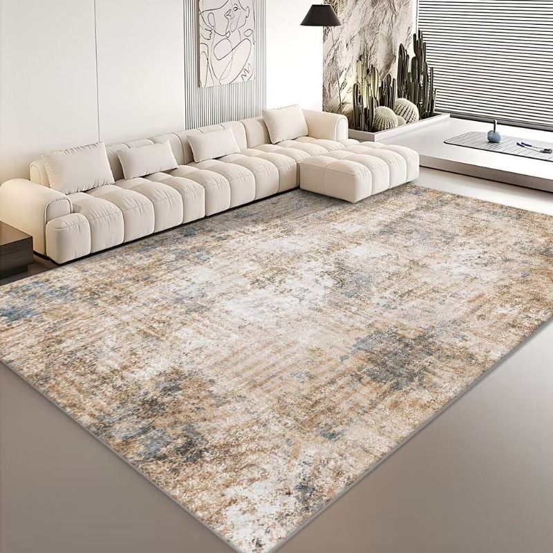 Modern Carpets for Living Room Abstract Large Area Plush Rugs Bedroom Decor Bedside Carpet Grey Washable Floor Mat Lounge Rug
