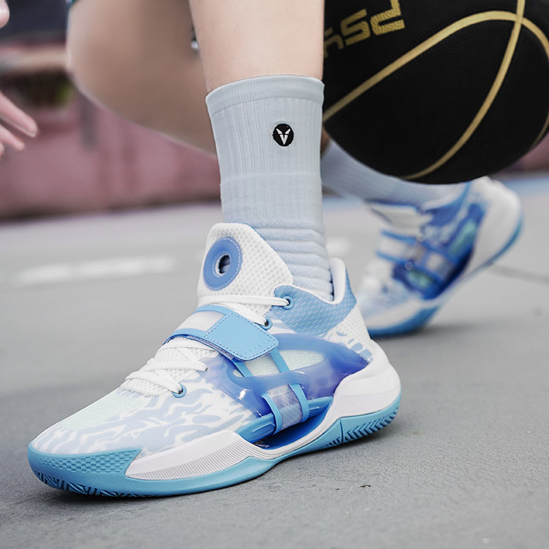 Splash 5 generation basketball shoes male cement ground friction sound students breathable actual combat non-slip sneakers