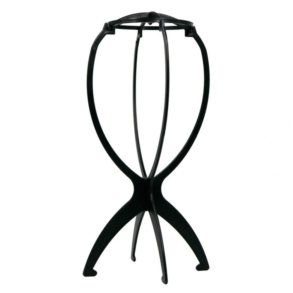 Unique Wig Stand PP Wig Storage Holder Detachable Folding Wig Stand Holder Easy to Store smile