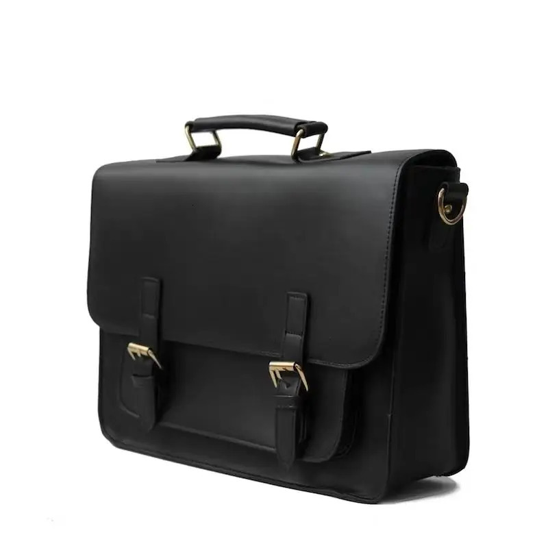Fashionable unisex basic briefcase backpack womens retro backpack student school high-capacity shoulder bag 241112