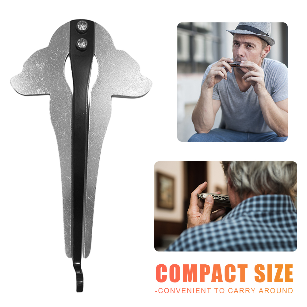 Russian Musical Harmonica Chrome Altai Mouth Harp Beautiful Sound Portable Jews Harp Professional Musical Instrument