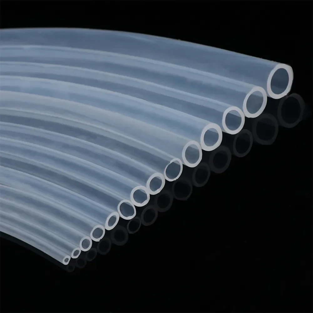 1M/5M 10M food grade transparent silicone rubber hose 4 5 6 7 8 9 10 11 12 14 16mm outer diameter flexible silicone rubber hose 241113