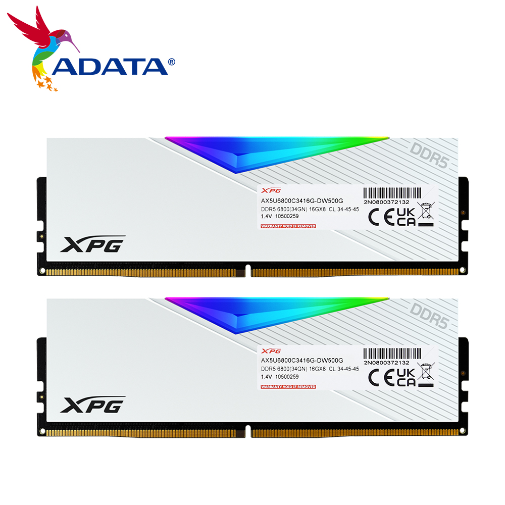 100% Original ADATA XPG LANCER Blade RGB DDR5 Memory 16GBx2 6800MHz High Speed DDR5 Memory ram ddr5 With Heat Sink For Desktop