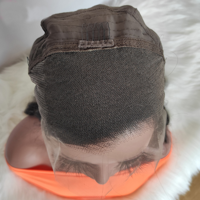 Water Wave Peruvian Virgin Human Hair HD 13*4 Lace Front Wig Free Part Natural Color 10-34inch 150% 180% 210% Density