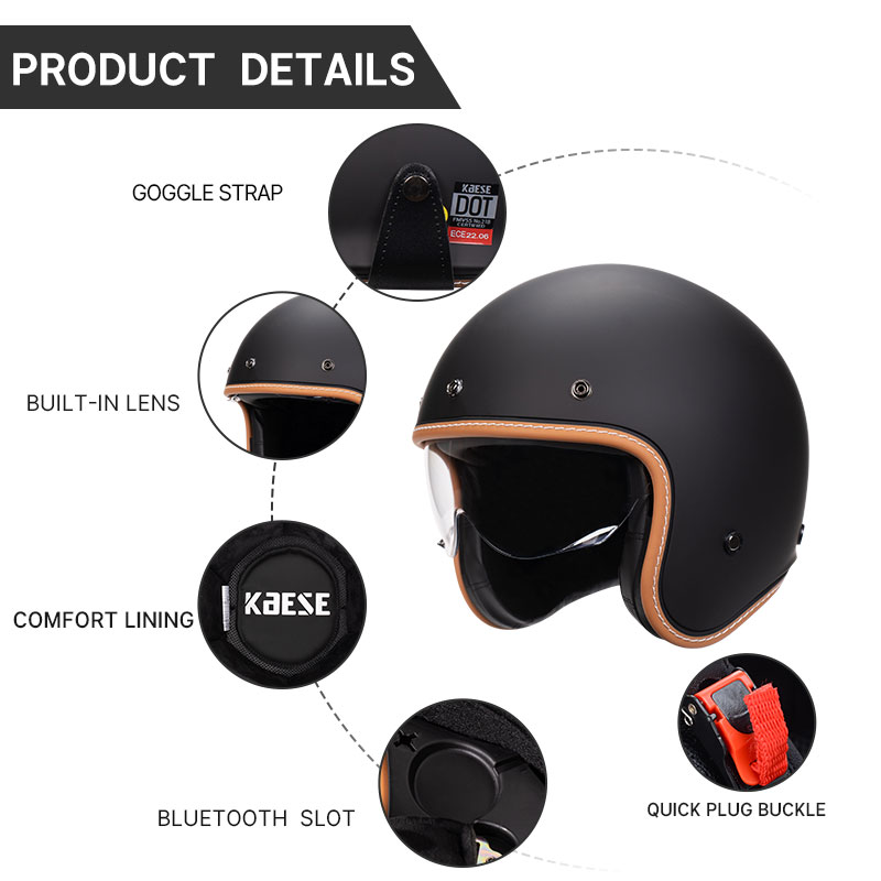 Low Profile Purple Men Women Retro Jet Motorcycle Helmet Small Shell 3/4 Open Face Casque Capacete Casco Motos Hombre