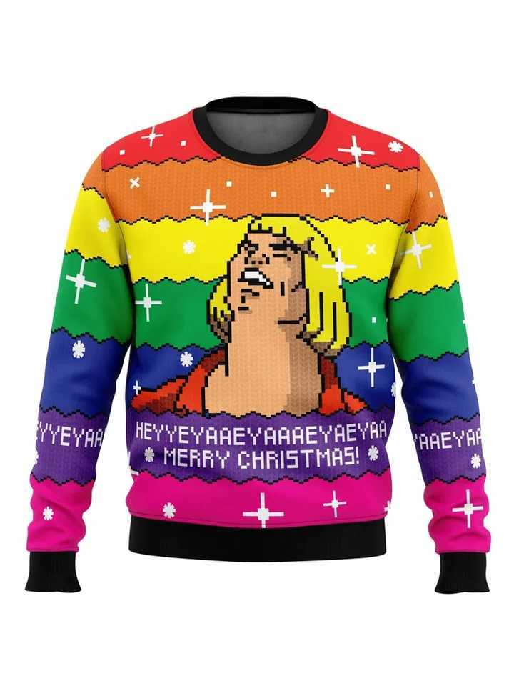 Puppet Brides Nightmare Before Christmas Ugly Christmas Womens Mens Pullover Couple Sweatshirt LX241113