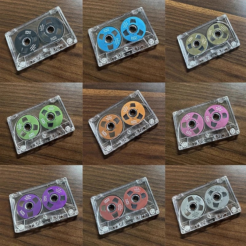 Sided Double Metal Cassette Tape Blank Recording Tape Player 2025 Empty Tapes for 50 Minutes of Clear Music Sound Recording