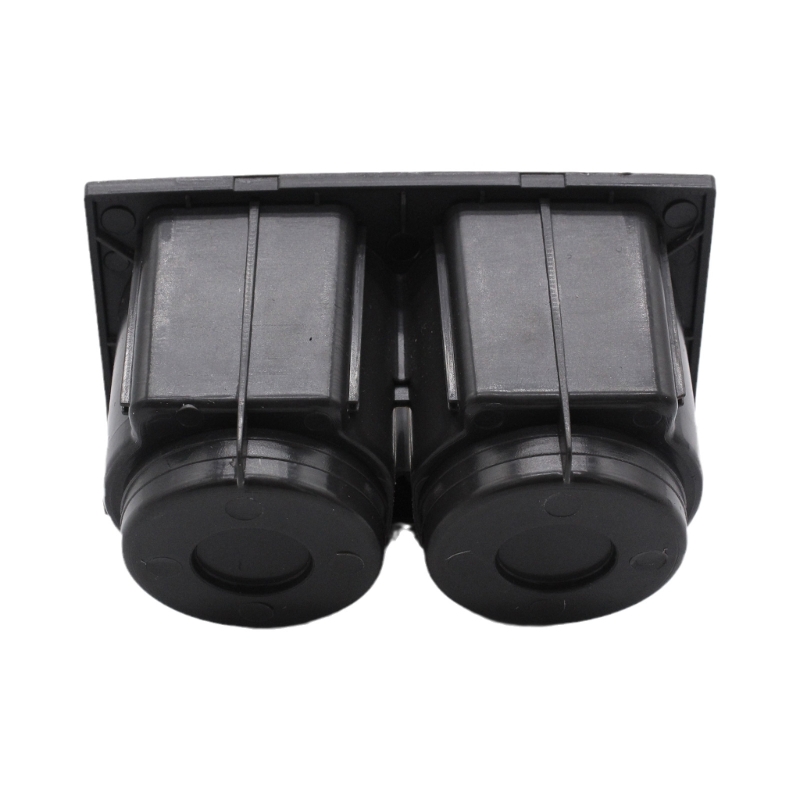 Auto Water Cup Holder for Nissan-Patrol Y61 Cover Pad Insert Center Console Slot Anti-Skid Cup Double Hole Holder Cover