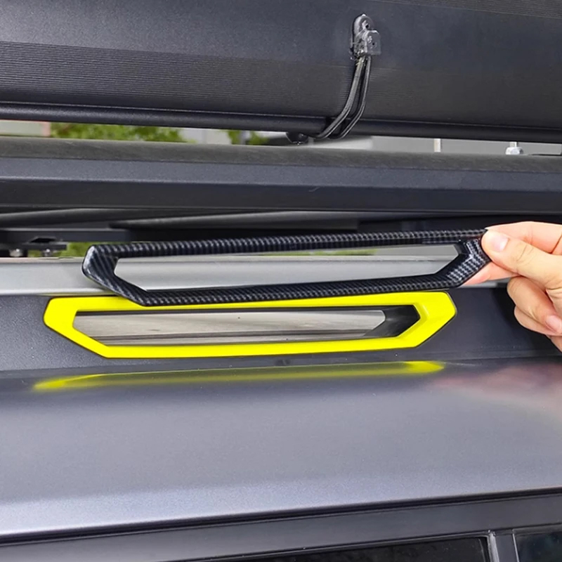 Chery Jetour For Fit Traveller T2 Lage Rack Patchcar ddmysmile Accessories Exterior Car Stickers Decorating Decal Automobiles Parts Smile