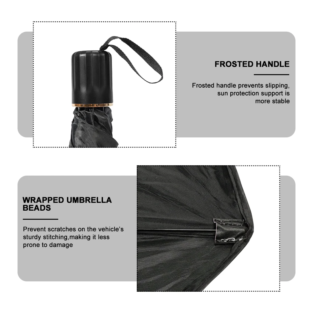 Foldable Car Sunshade Umbrella Anti UV Rays Sunlight Protective Cover Auto Accessories For VW-GOLF MK4 MK6 MK7 MK5 MK3 MK2 MK8