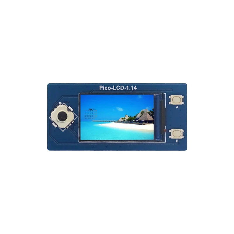 1.14 inch 240X135 IPS LCD Display Screen Module HAT for RPI Raspberry Pi Pico Board,SPI Interface