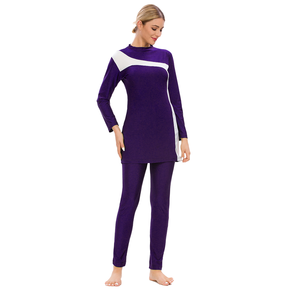 YONGSEN Muslim Swimwear Women Floral Print Swimwear Islamic hijab Burkinis Swiming Suit Muslim Bathing suit Long Sleeve