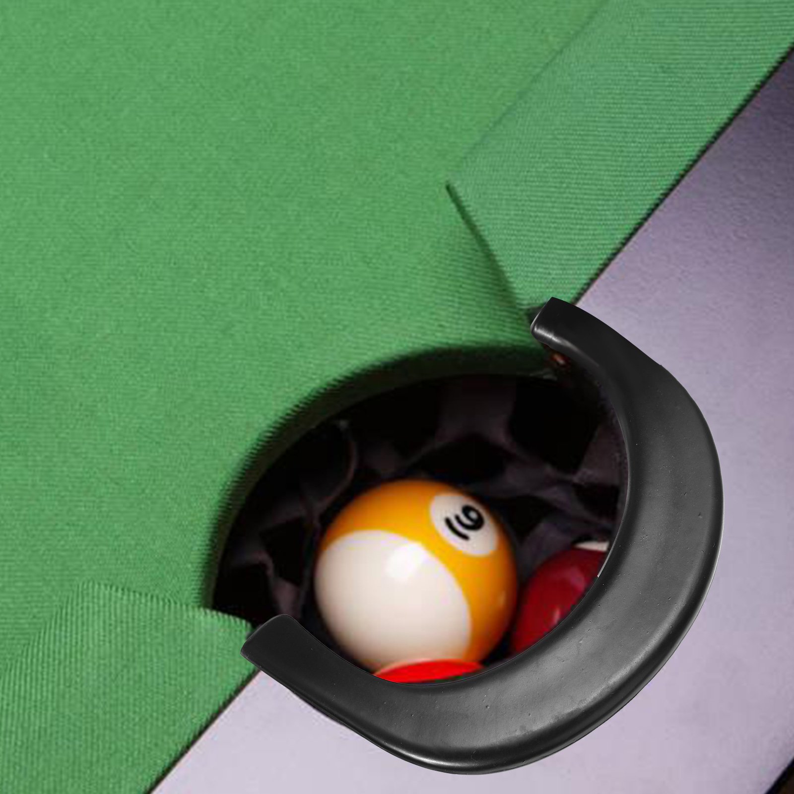 Pool Table Pocket Liners Rubber Billiard Corner & Side Rubber Billiard Replacement Accessories Durable Pool Table