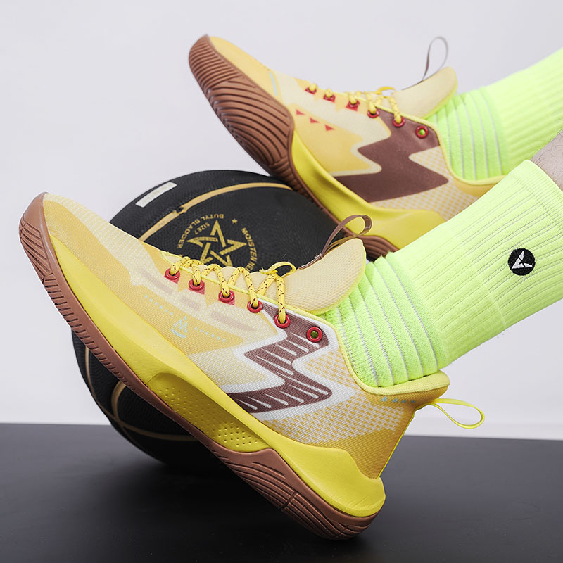 Brand Basketball High-quality Design Sports Training Shoes Outdoor Mesh Sneakers Men Wear Resistant Non-slip Cushioning b8b4 e689