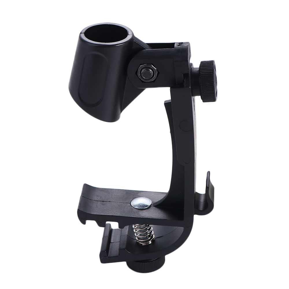 Clip Stand Mic Clamp On Drum Instrument Accessories Clip ddmysmile Holder Drum Microphone Clip Drum Microphone Holder Drum Mic Stand Smile