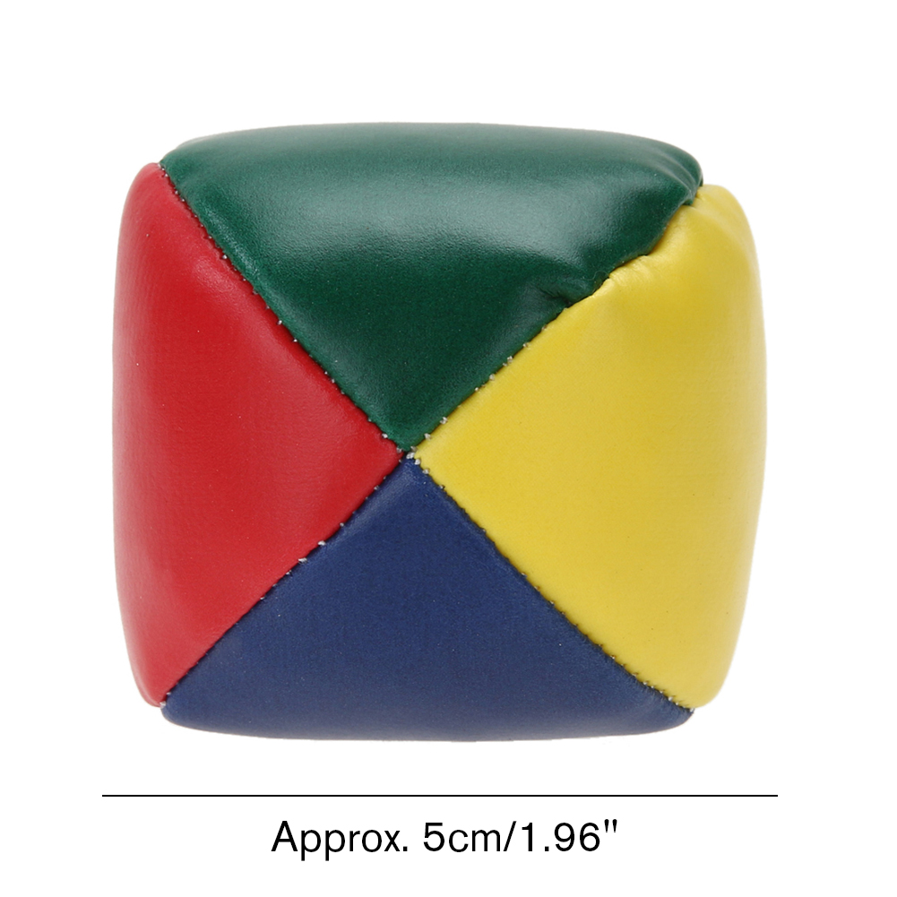 PU Juggling Ball Toys Portable Acrobatics Toss Ball Lightweight Durable Mini Children Props Party Supplies Sports Accessories