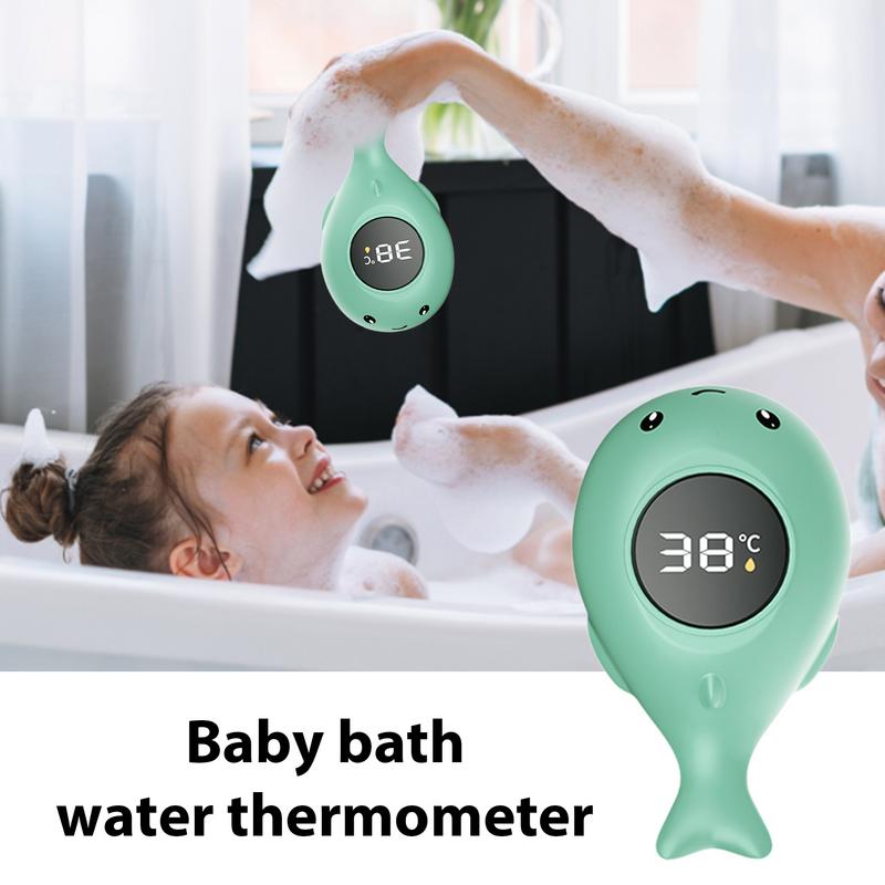 Baby Bath Thermometer LED Display Temperature Tester Floating Toy LED Baby Safety Water Thermometers for Accurate Bathtub