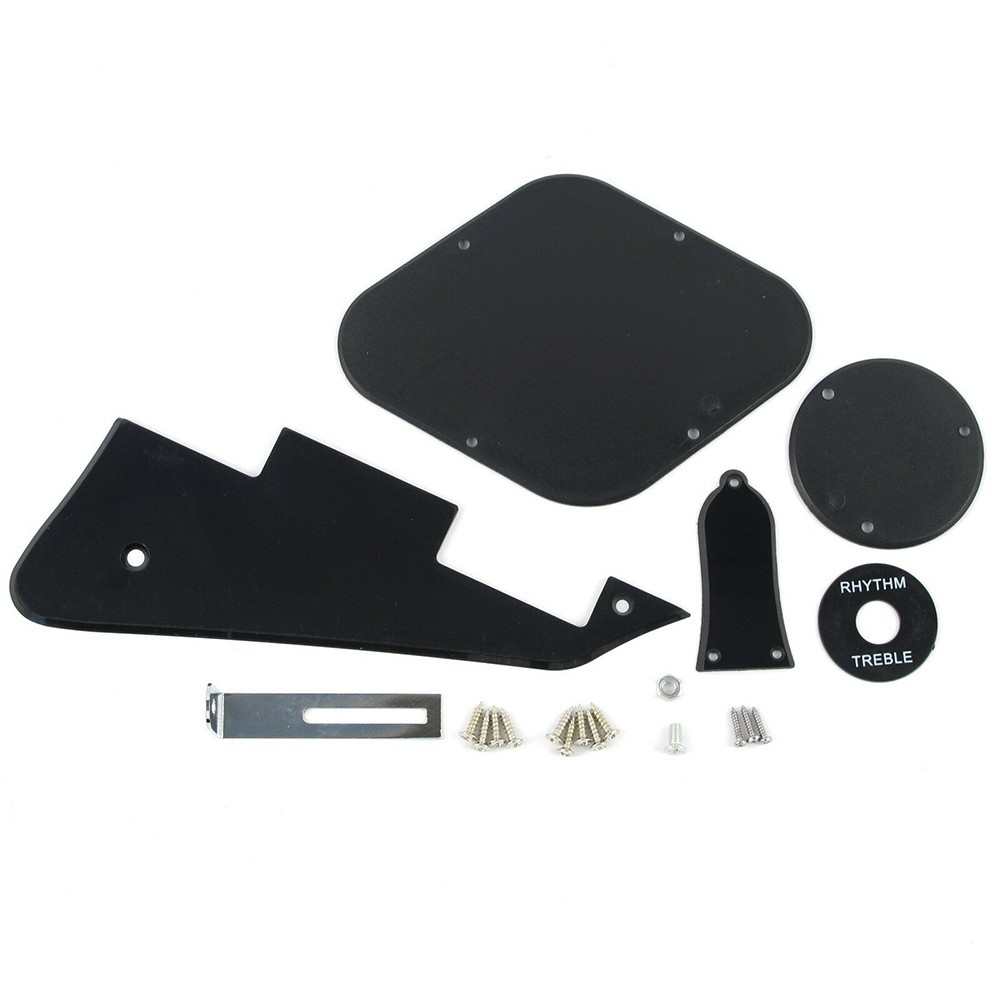 1Set Pickguard Pickup Selector Plate Bracket Archtop Screw Cavity Switch Cover Body Guard For Les Paul Style Kit Electric Guitar