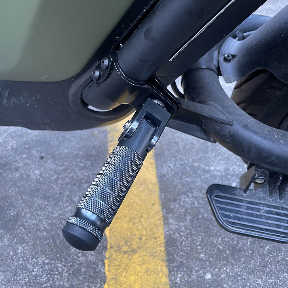 For Motorcycles Mopeds,Electric Vehicle,Scooter Motorcycle Accessories Universal Foot Pegs Pedals Folded Footrest Footpeg Parts