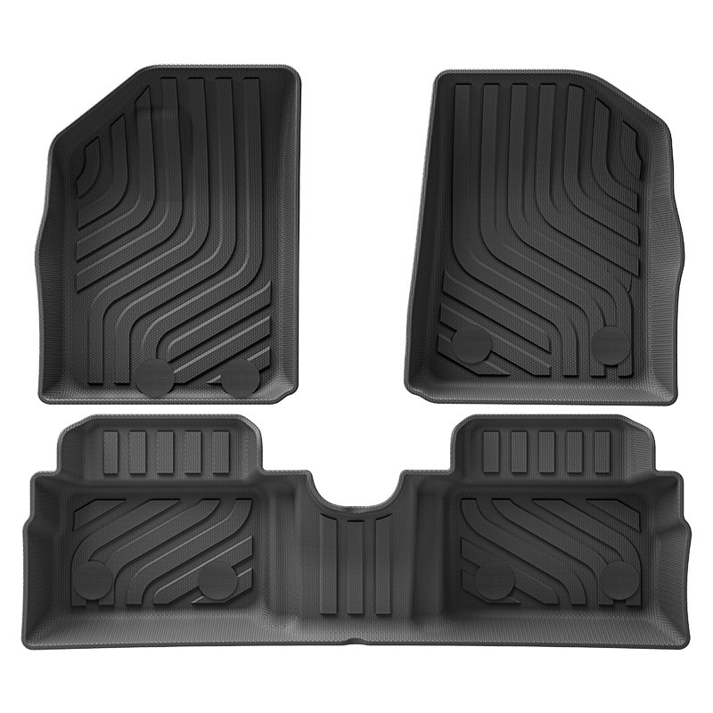 Trunk TPE Car Mat Car Floor Mats for Dacia EX1 PRO 2021-2024 All Weather Anti-Slip Rear Trunk Pad Cargo Liner Anti Dirty Pad smile