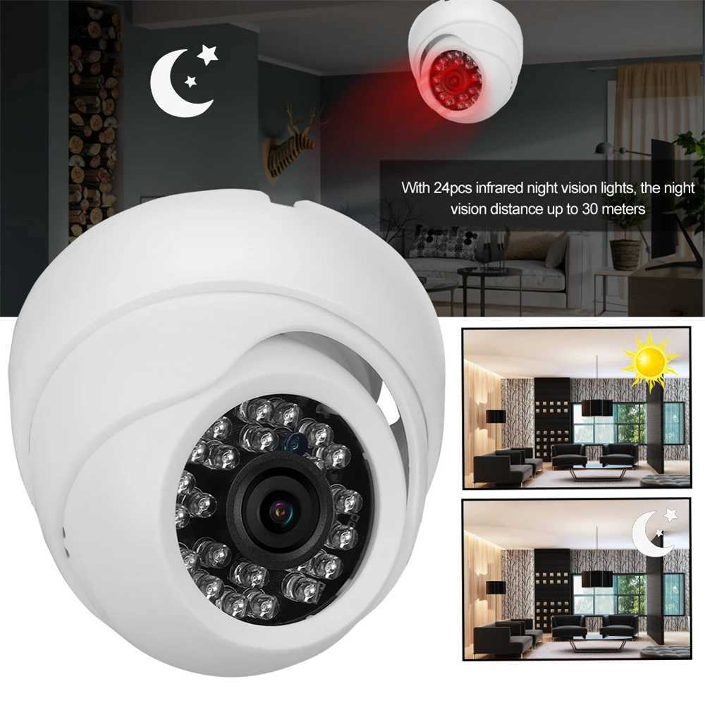 IP Cameras 420TVL Smart Home Camera Security Protection Cam Indoor Outdoor IP66 Waterproof Safety Camera With Infrared Night Vision Lights 240413