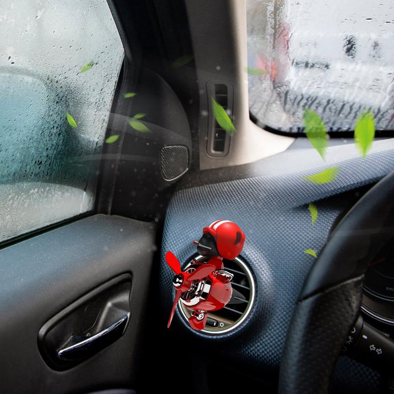 Vent Aromatherapy Air Car Propeller Shape Natural Car Aromatherapy Diffuser Automotive Interior Ornaments Purify the Air Relax smile