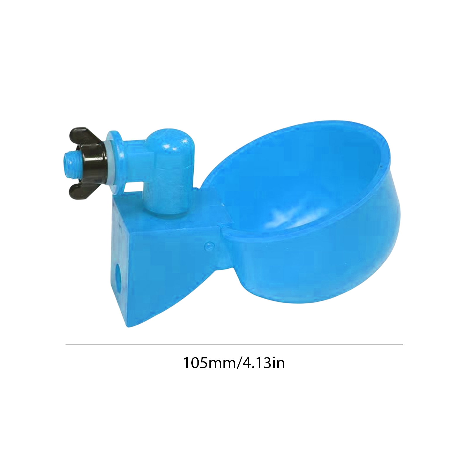 6pcs Poultry Feeder Drinker Hanging Automatic Chicken Water Dispenser Plastic Practical Convenient Tools for Farm Animal Feeding