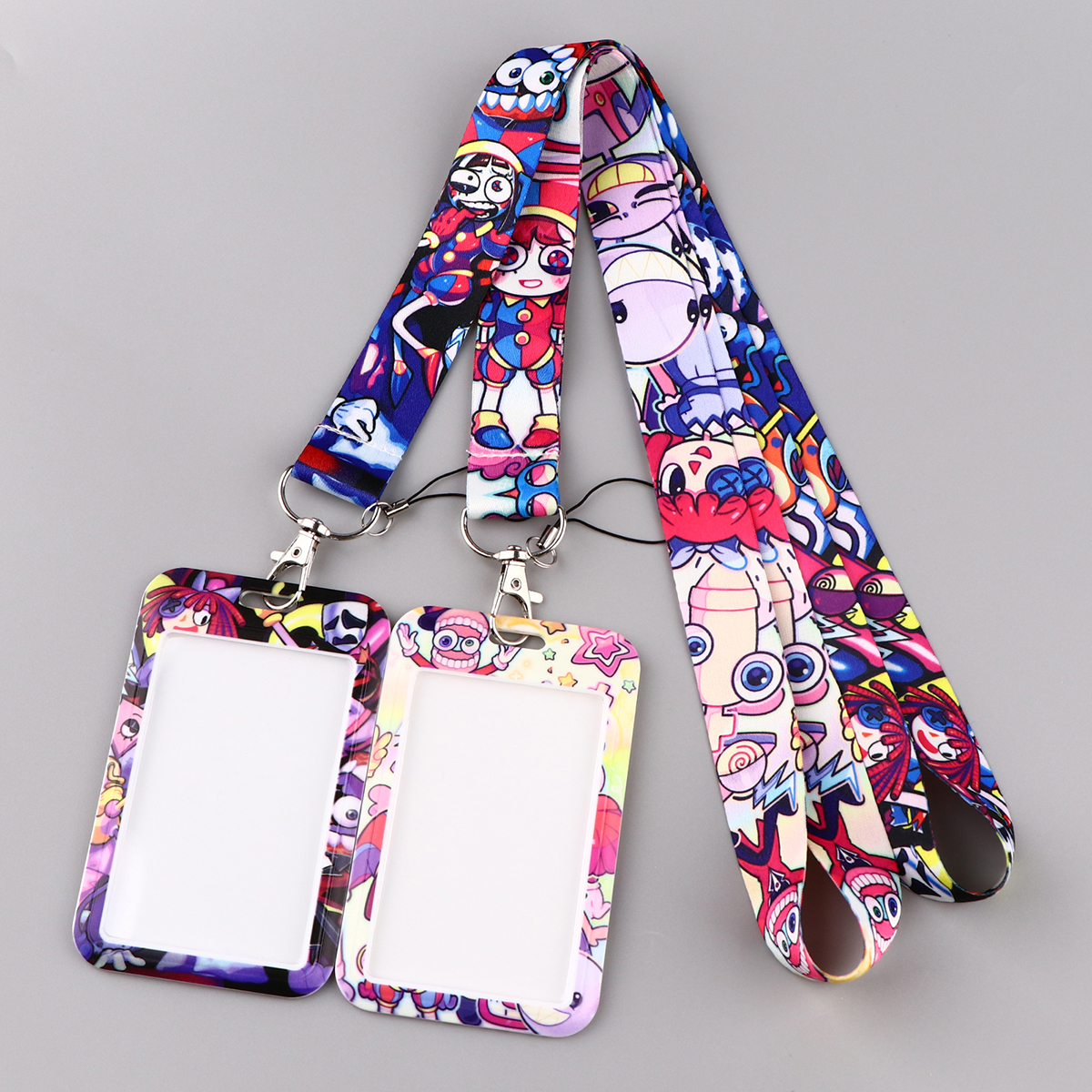 Amazing Digital Circus Neck Strap Lanyard for Key ID Card Gym Cell Phone Straps USB Badge Holder DIY Hang Rope Lariat Lanyard